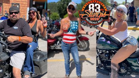 sturgis bike rally nude|Biker babe topless at Sturgis Bike Rally 58 sec